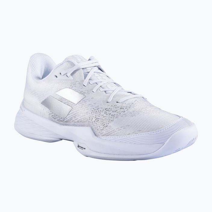 Pantofi de tenis pentru bărbați Babolat 21 Jet Mach 3 AC alb/argintiu 11