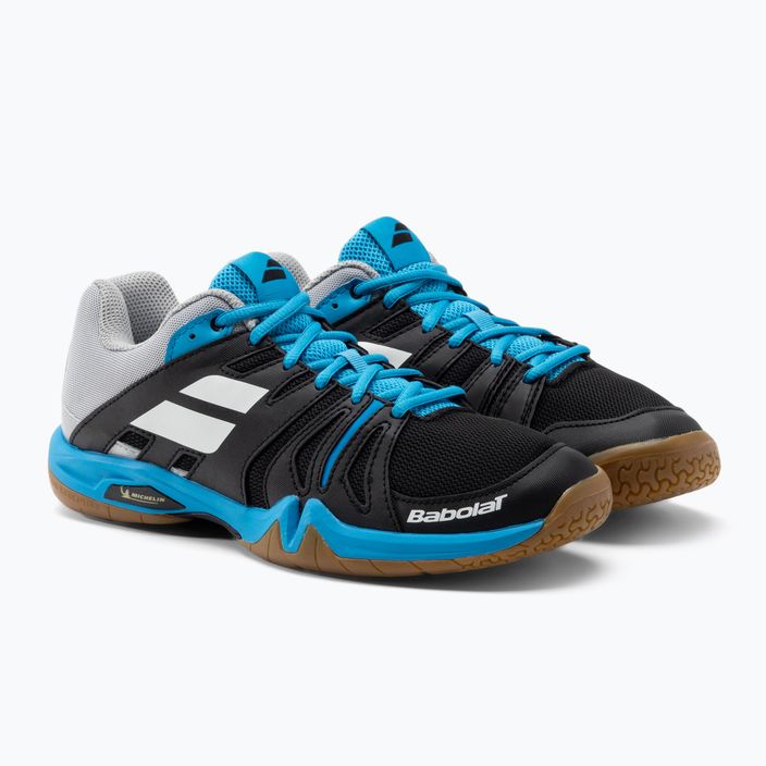 Pantofi de badminton pentru bărbați BABOLAT 22 Shadow Team negru-albastru 30F2105 5