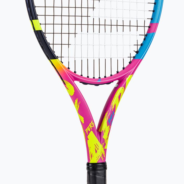 Rachetă de tenis Babolat Pure Aero Rafa 2gen pentru copii galben-roz 140469 4