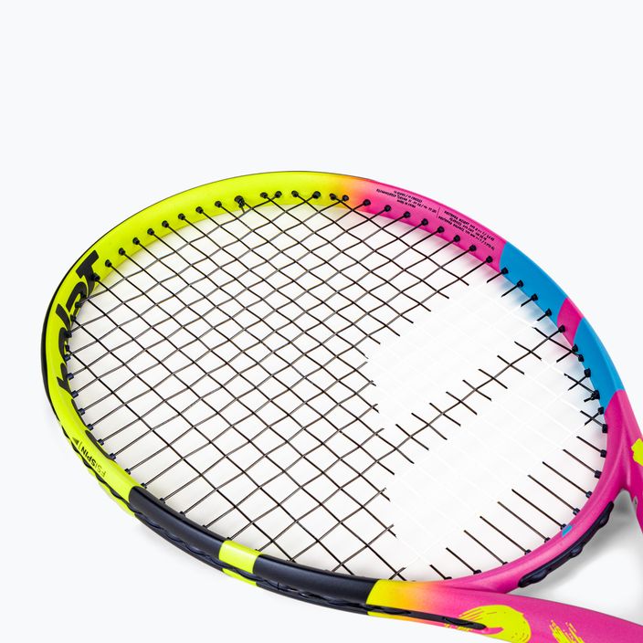 Rachetă de tenis Babolat Pure Aero Rafa 2gen pentru copii galben-roz 140469 5