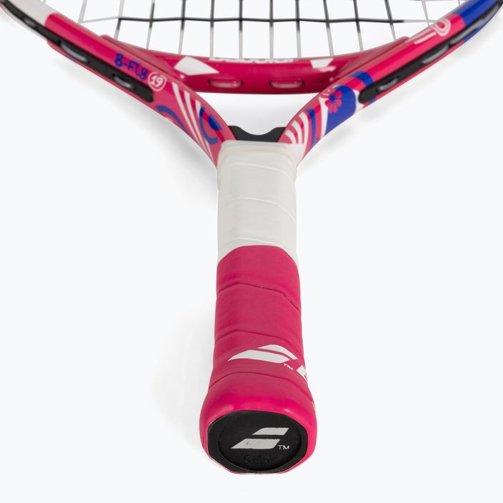 Rachetă de tenis Babolat B Fly 19 pentru copii, roz și alb 140484 3