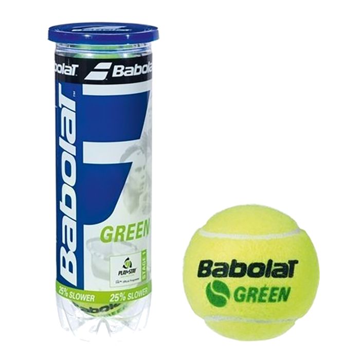 Mingi de tenis Babolat Green 3 buc. green 2