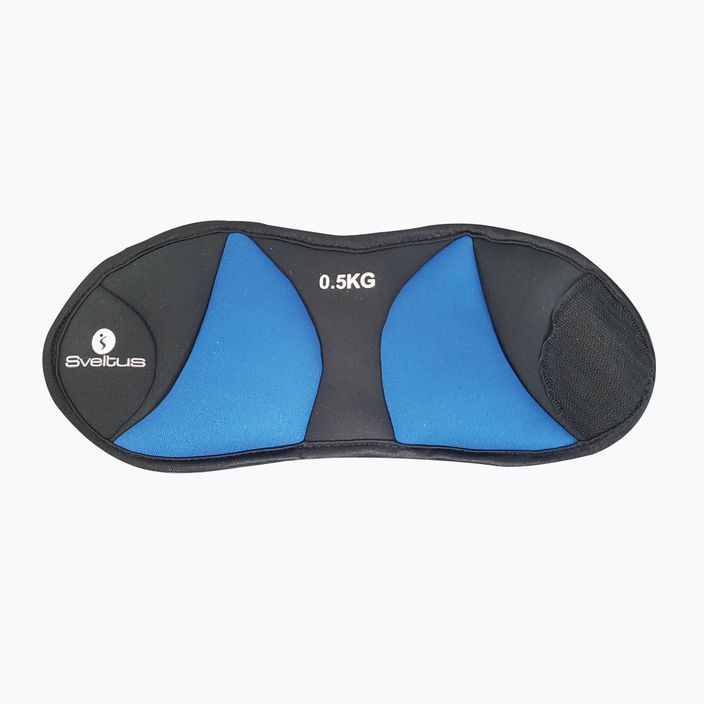 Greutăți pentru gleznă  Sveltus 0,5 kg 2 szt. blue/black 2