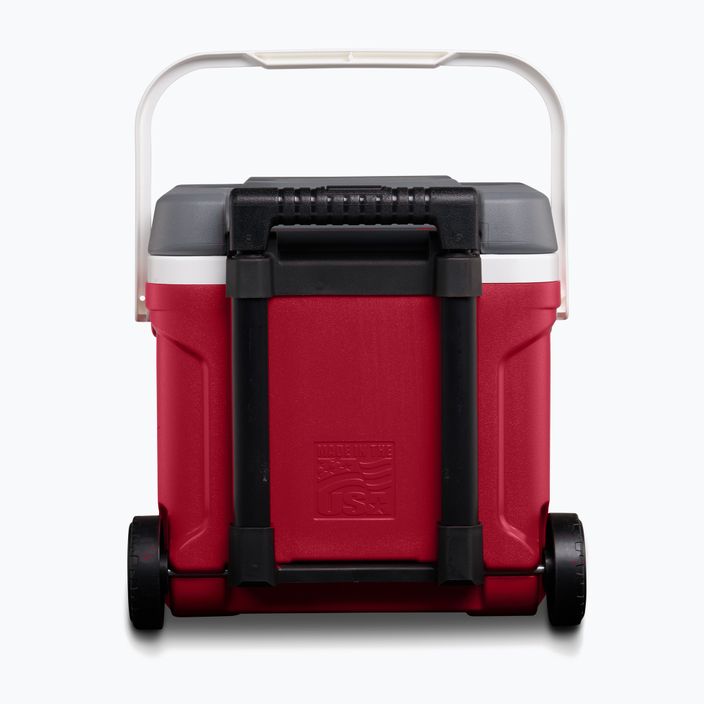 Frigider turistic Igloo Latitude 16 Qt Roller 15 l industrial red/ meteorite 4