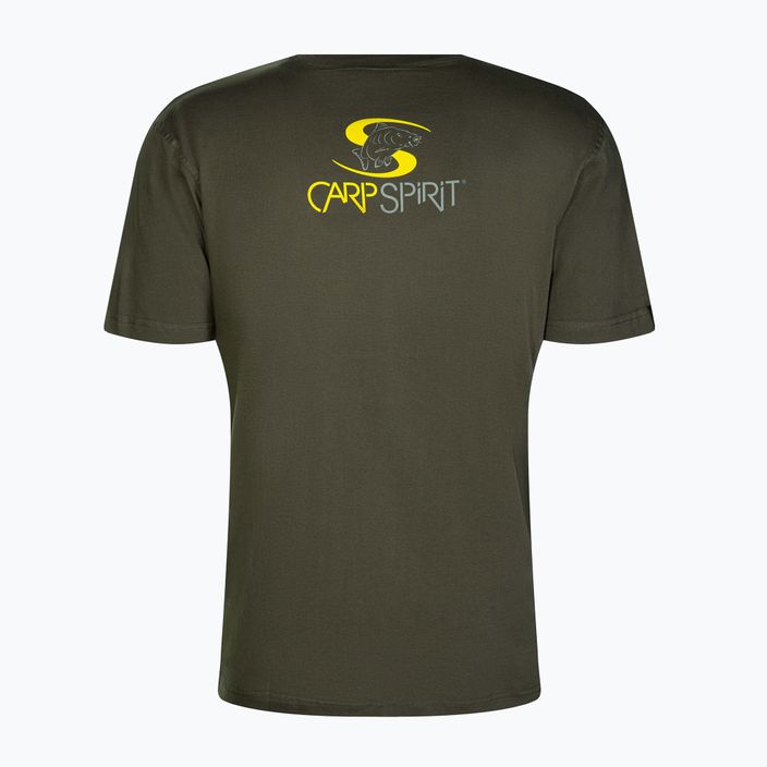 Tricou de pescuit Carp Spirit Tshirt CS verde ACS680072 2