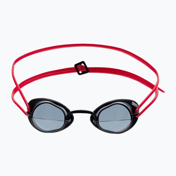 Arena Swedix ochelari de înot negru/roșu 92398 2