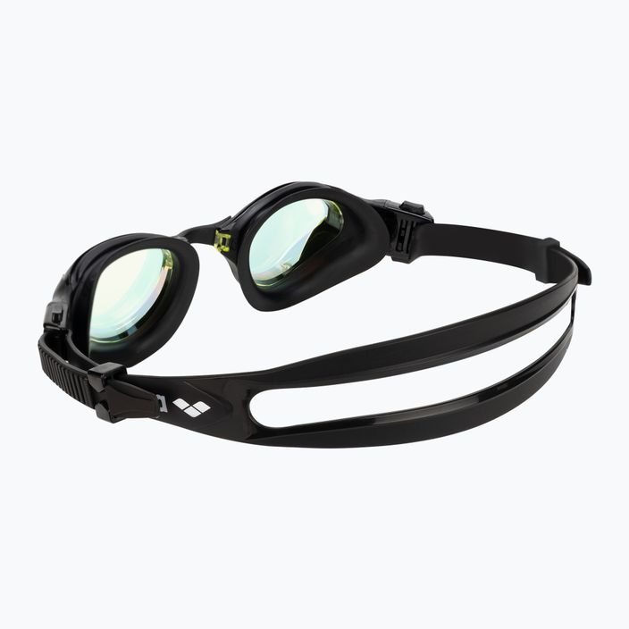 Ochelari de înot Arena Cobra Tri Swipe Mirror galben cupru/negru 002508/355 4
