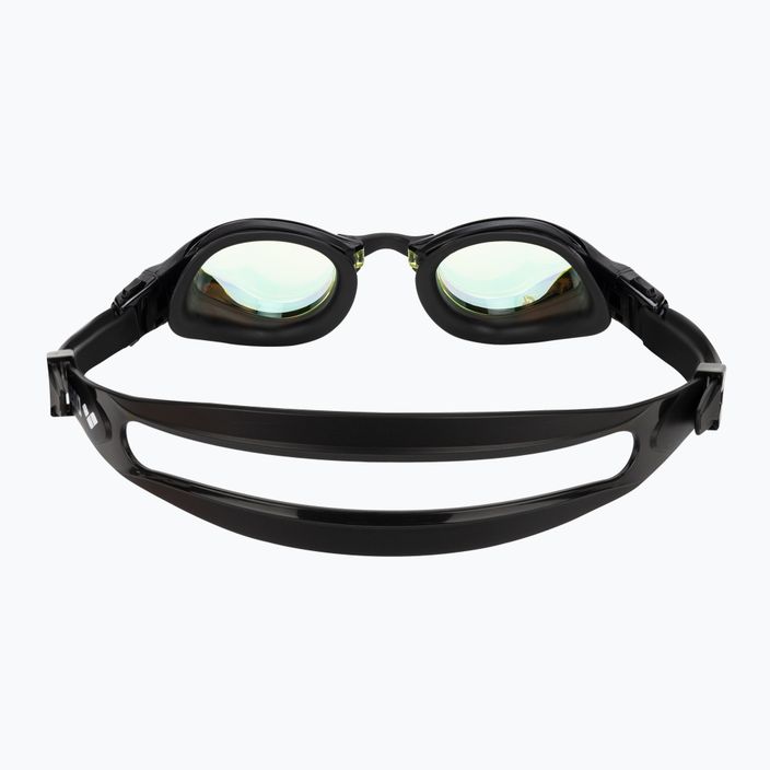 Ochelari de înot Arena Cobra Tri Swipe Mirror galben cupru/negru 002508/355 5