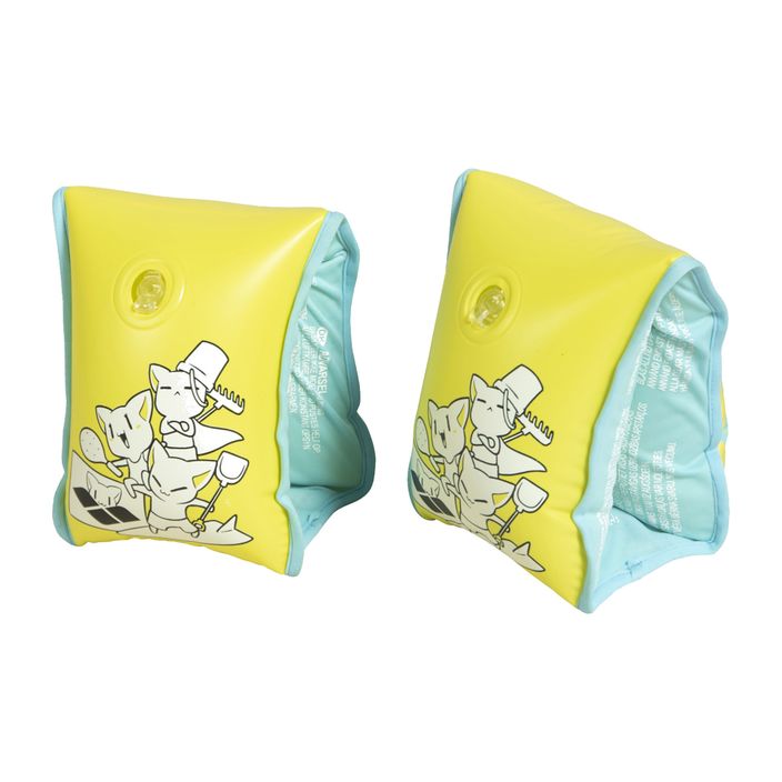 Mănuși de înot pentru copii ARENA Friends Soft Yellow 95244/310 2
