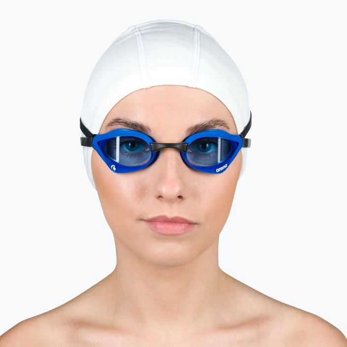 Ochelari de înot ARENA Cobra Core Swipe negru/albastru 003930/700 2