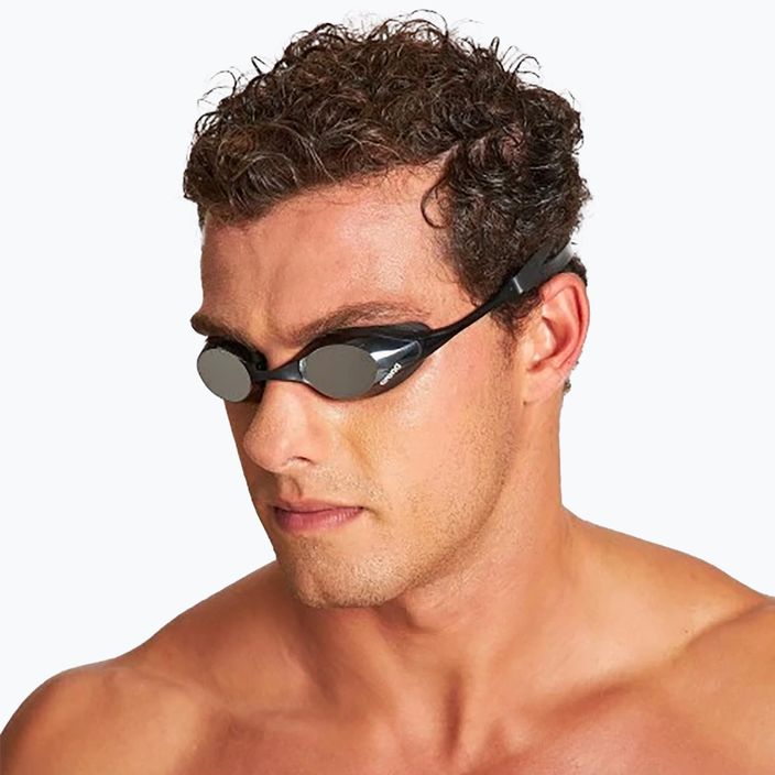 Ochelari de înot arena Cobra Swipe Mirror silver/black 10
