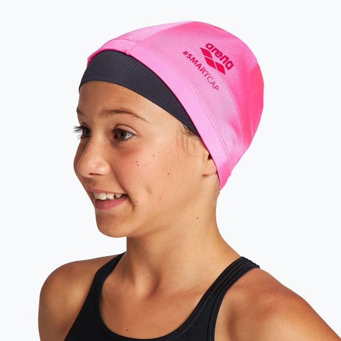 Șapcă de înot pentru copii Arena Smartcap roz 004410/100 7