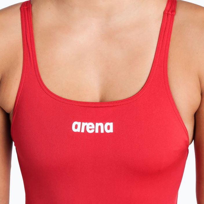 Costum de înot dintr-o bucată pentru femei arena Team Swim Pro Solid roșu 004760/450 8