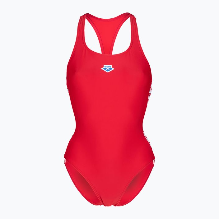 Costum de înot dintr-o bucată pentru femei arena Icons Racer Back Solid roșu 005041/450 5