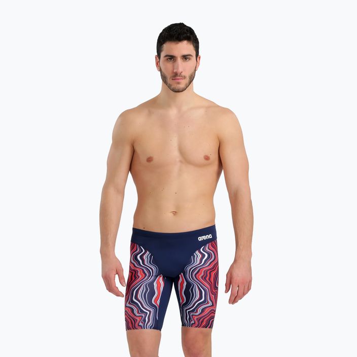 Boxeri de înot pentru bărbați arena Swim Jammer Marbled mov 005785/740 6