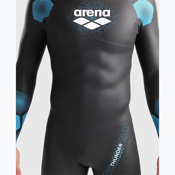 Costum de înot pentru bărbați arena Thunder holiday black 6