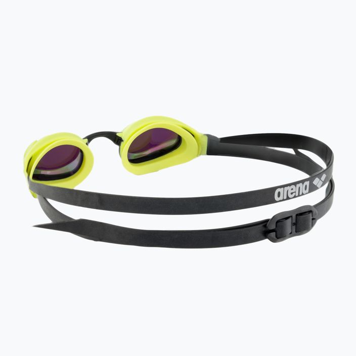 Ochelari de înot Arena Cobra Core Swipe Oglindă smarald/cyber lime 4