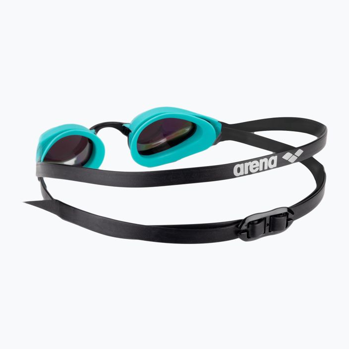 Ochelari de înot Arena Cobra Core Swipe Mirror smarald/păun 4