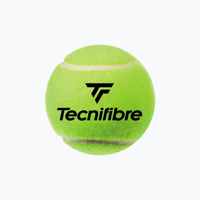 Set de mingi de tenis 4 bucăți. Tecnifibre Club Pet 4B galben 60CLUB364N 2