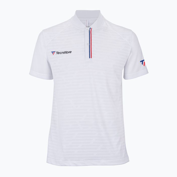 Tricoul de tenis pentru copii Tecnifibre Polo alb 22F3VE F3 6