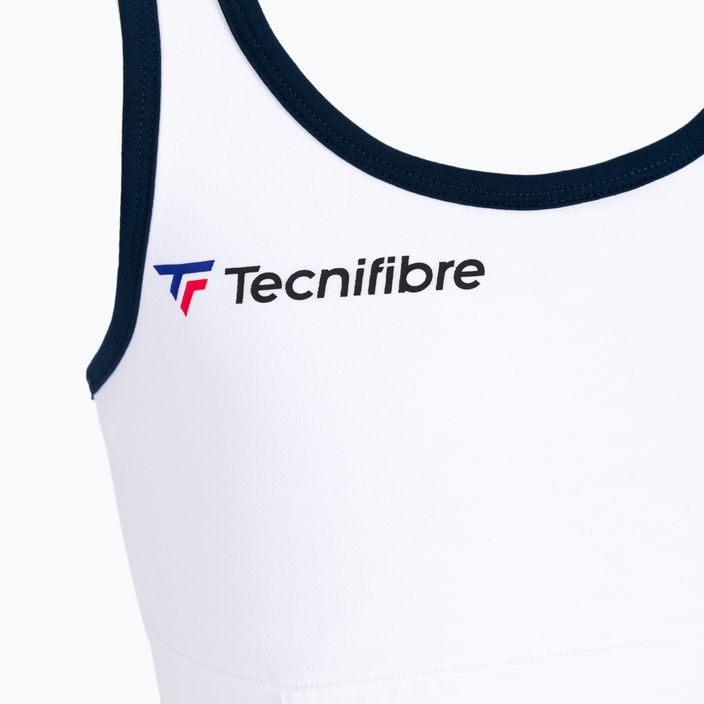 Tricoul de tenis pentru copii Tecnifibre Tank alb 22LAF3 F3 3