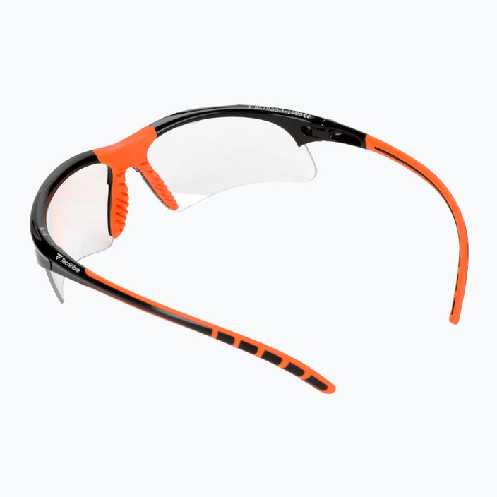 Tecnifibre ochelari de squash negru-portocaliu 54SQGLBK21 2