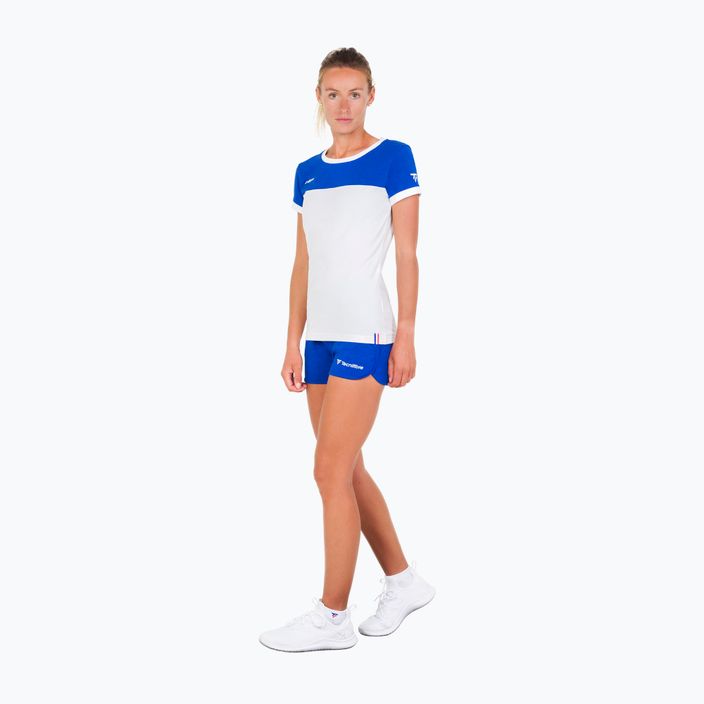 Tricou de tenis pentru femei Tecnifibre Stretch alb 22LAF1 F1 3