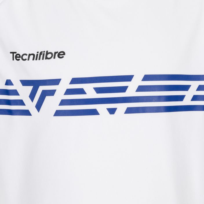 Tricou de tenis pentru copii Tecnifibre F2 Airmesh alb 22LAF2RO0B 3