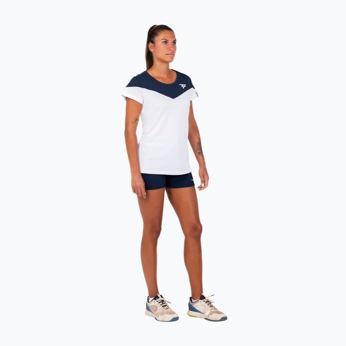Tricou de tenis pentru femei Tecnifibre Perf alb 22WPERTEE 3
