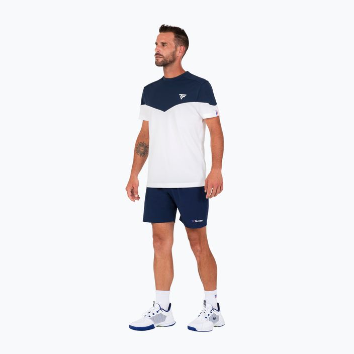 Tricou de tenis Tecnifibre Perf alb pentru bărbați 22PERFTEE 3