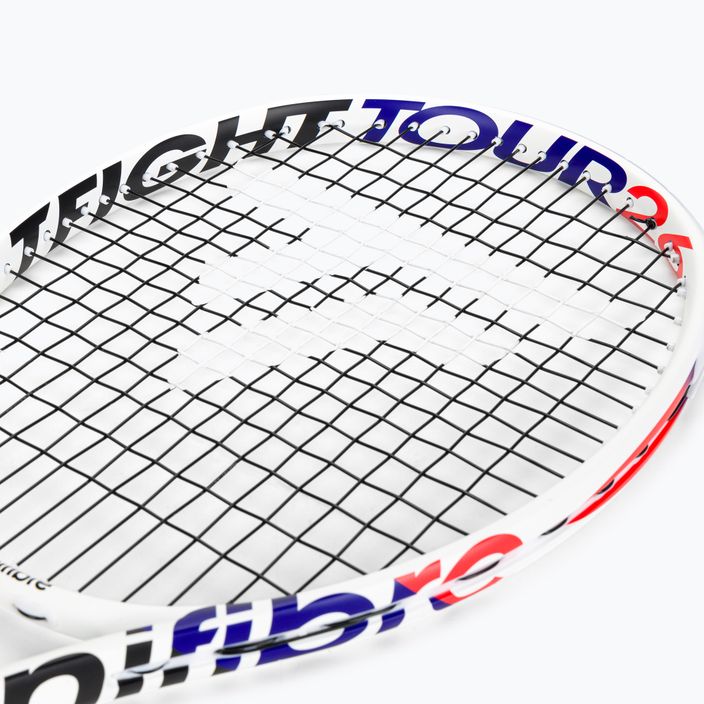 Rachetă de tenis pentru copii Tecnifibre T-Fight Tour 26 alb 5