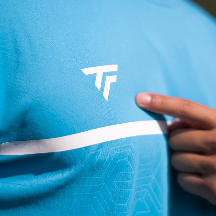Tricou de tenis pentru copii Tecnifibre Team Tech Tee albastru 22TETEAZ3D 6