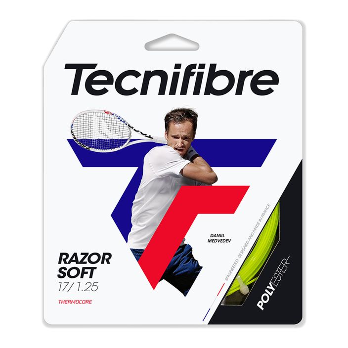 Coardă tenis Tecnifibre Razor Soft anthracite 2