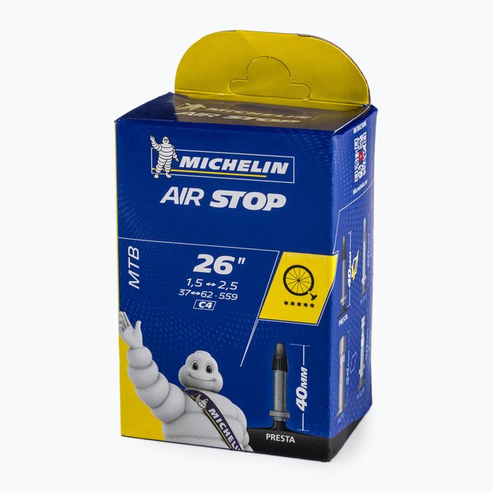 Michelin Air Stop Gal-Fv 40mm cameră de aer pentru bicicletă 215887 negru 00082290 2