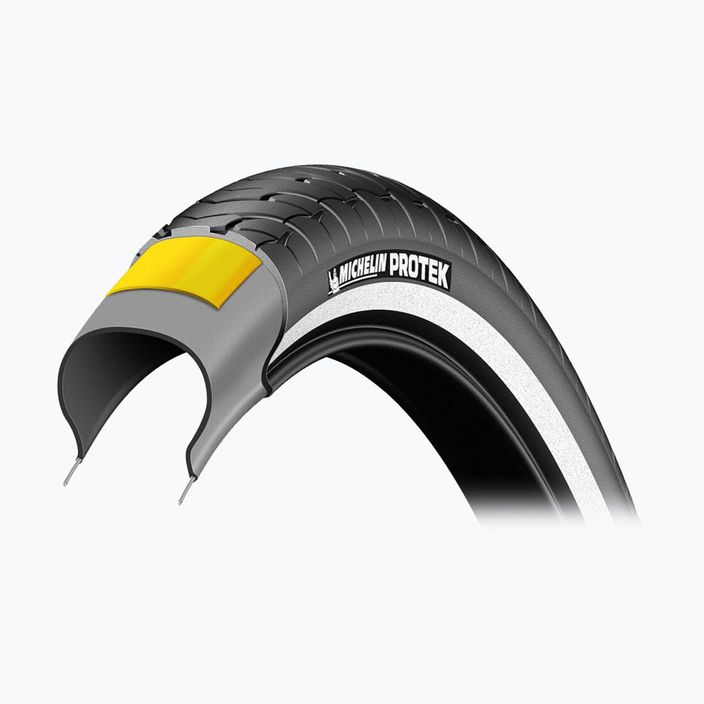 Michelin Protek Br Wire Access Line anvelopă de bicicletă 700x38C sârmă negru 00082249 4