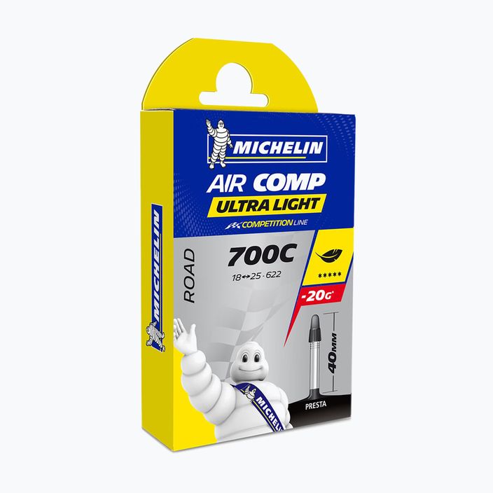 Camera de aer pentru biciclete Michelin Air Comp Ultralight Gal-FV 916182 negru 00082265 3
