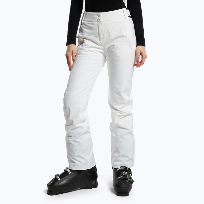 Pantaloni de schi pentru femei Rossignol Elite white