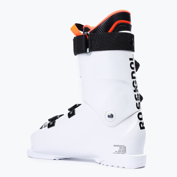 Cizme de schi Rossignol Hero World Cup 110 Medium white 2