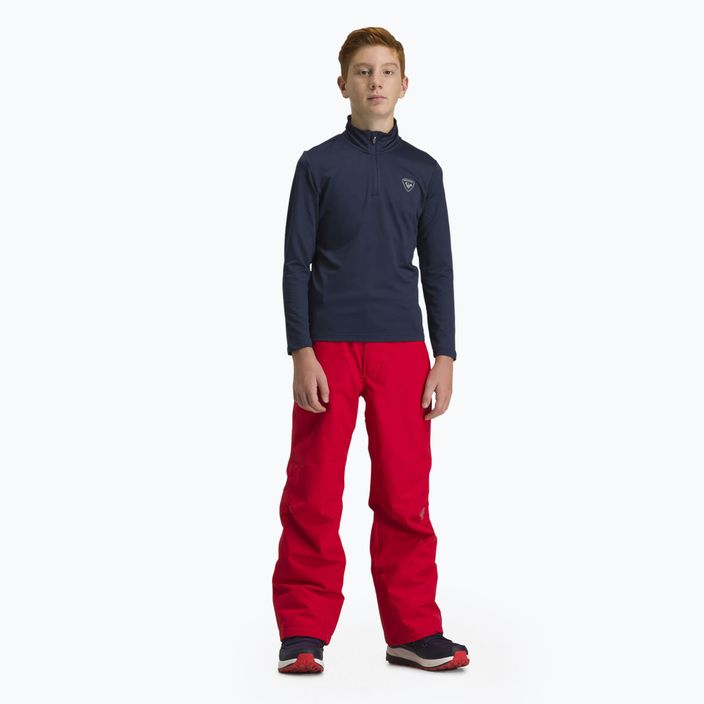 Rossignol Boy 1/2 Zip Warm Stretch pentru copii de schi pentru copii pulover de schi întuneric navy 4