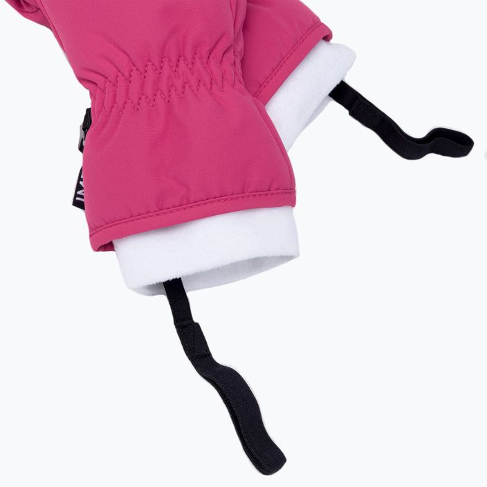 Mănuși de schi pentru copii Rossignol Jr Popy Impr G pink fushia 5