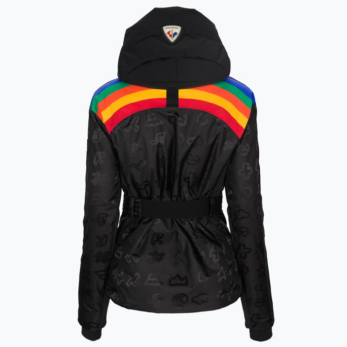 Jachetă de schi pentru femei Rossignol Rainbow, negru, RLJWJ28 11