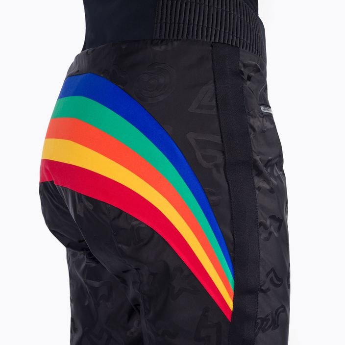 Pantaloni de schi pentru femei Rossignol Rainbow black 6