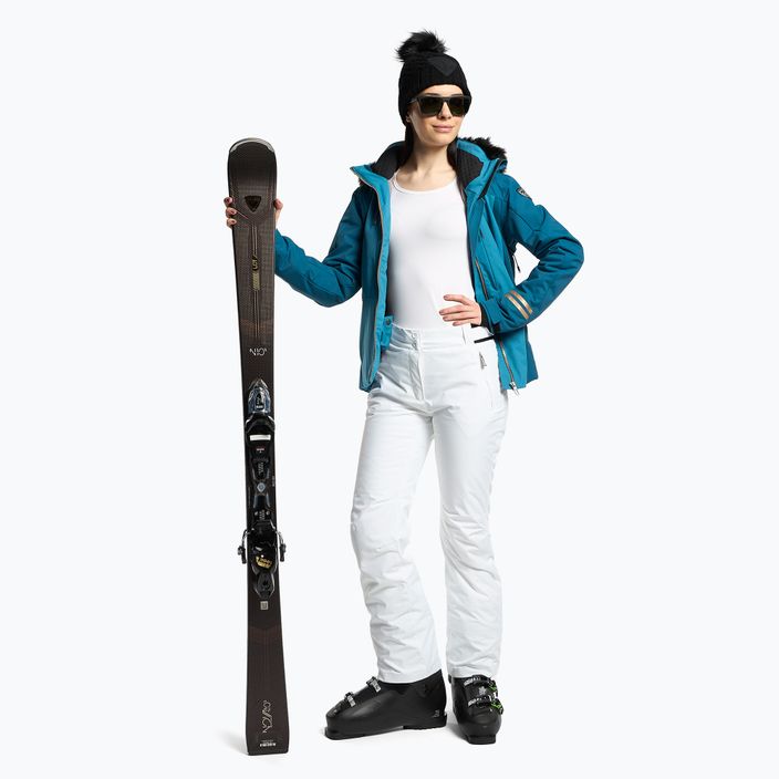 Pantaloni de schi pentru femei Rossignol Ski white 2