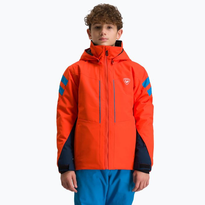 Jachetă de schi pentru copii Rossignol Ski oxy orange 2