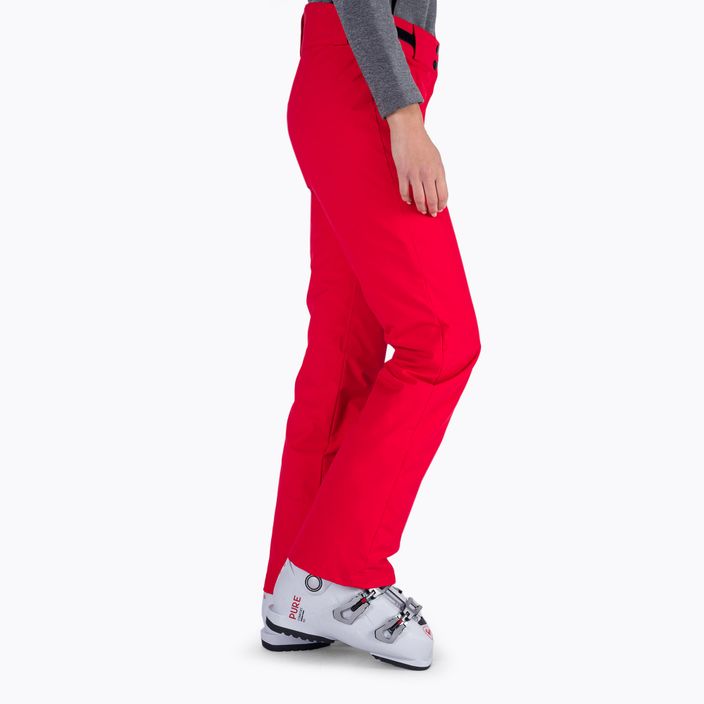 Pantaloni de schi pentru femei Rossignol Rapide red 2