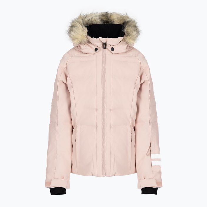 Jachetă de schi pentru copii Rossignol Girl Polydown powder pink