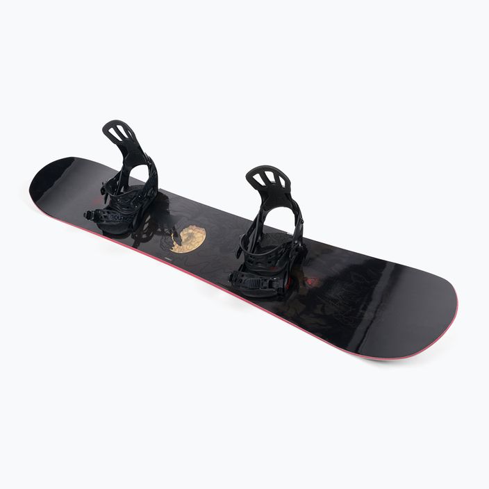 Snowboard Rossignol Evader + Battle M/L black/red 2