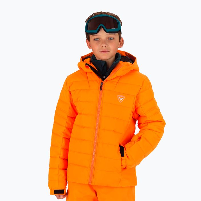 Jachetă de schi pentru copii Rossignol Rapide orange