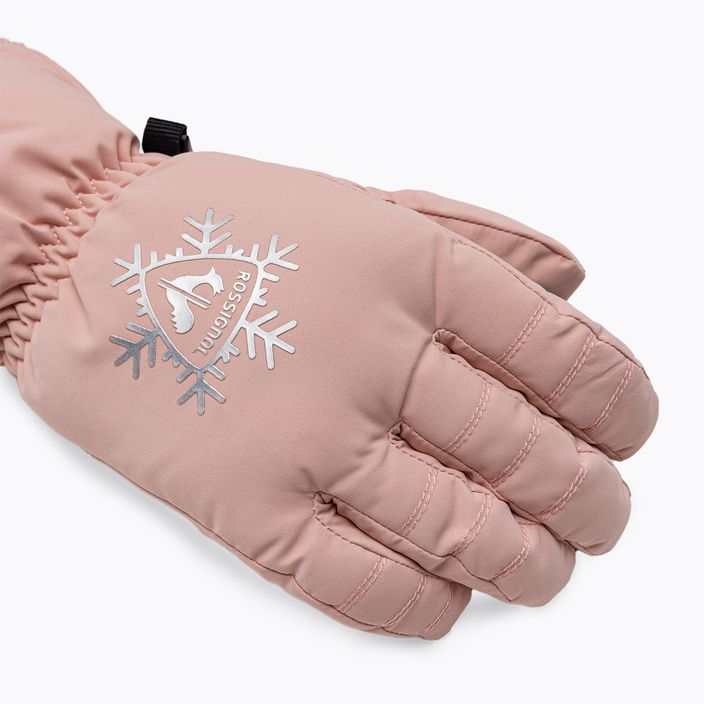 Mănuși de schi pentru femei Rossignol Perfy G pink 4