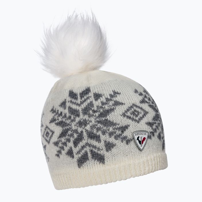 Pălărie de iarnă pentru femei Rossignol L3 Snowflake white